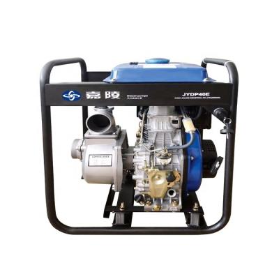 China Jialing 4inch agriculture equipment 9hp diesel engine washing and cleaning water pump for sale