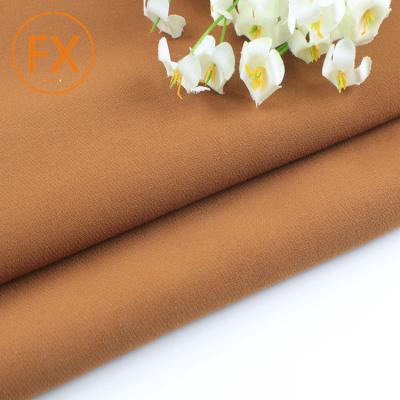 China Vivid Color Fastness Twill Woven Polyester And Spandex Rayon Fabric Viable Stock for sale