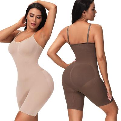 China Women's breathable hot ladies fall fashionable slim elastic waist one-piece underwear skinny shapewear 1 for women jumpsuit jumpsuit clothes 2021 for sale