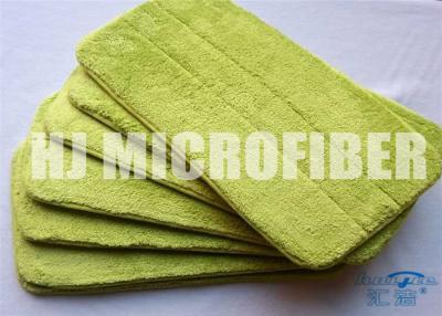 Κίνα Πράσινο Mop πατωμάτων Microfiber για τον καθαρισμό του πατώματος/του μαξιλαριού 20x38cm Mop σκόνης Microfiber προς πώληση