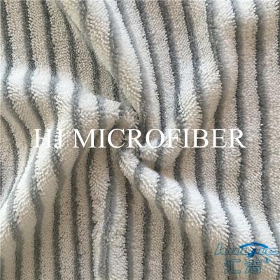 China Microfiber Fabric Twist Pile And Hard Silk Fabric Yard Byed Cloth Floor Cleaning Refill Cloth for sale