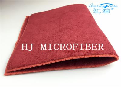 China Van het Polyamidemicrofiber van de rode Kleuren80% Polyester 20% van de de Handdoekdoek het Midden van het de Stoffenstootkussen met Spons Multifunctionele Stootkussens Te koop