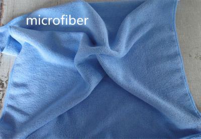 Cina Asciugamani di piatto di Microfiber spugne di pulizia assorbenti dell'automobile della cucina del blu 8020 di 40cm * di 40 in vendita