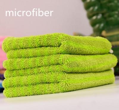 China Microfiber Twisted Coral Fleece Multifunction Car Cleaning Cloth 300gsm 30 * 40cm 450gsm for sale