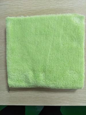 Cina asciugamani di cucina di corallo del vello della guarnizione ultrasonica di verde 600gsm di 40*40cm Microfiber in vendita