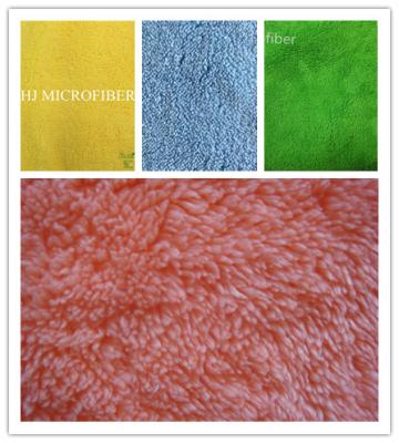 Cina Il tessuto 100% di Microfiber del poliestere 165cm 340gsm ha ricoperto il vello di corallo di Microfiber in vendita