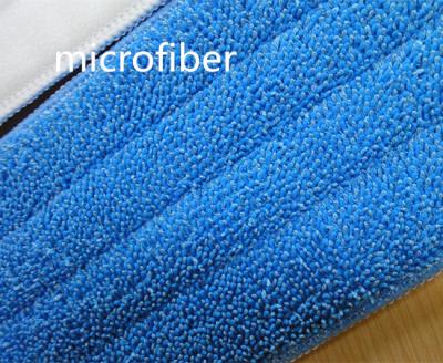 China Home 18 Inch 450gsm Microfiber Wet Mop Pads for sale