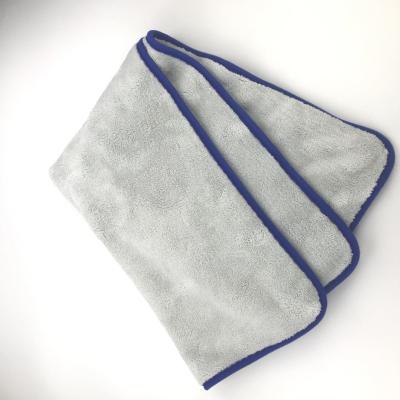 China 600GSM Coral Fleece Car Cleaning Microfiber Cloth for sale