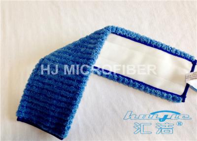 China Blauwe Niet-geweven Microfiber-Stofzwabber/Natte Vloerzwabber 80% Polyester Te koop