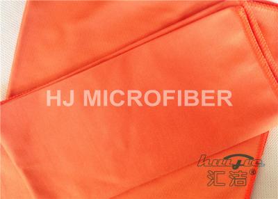 Cina Arancia dei panni di pulizia dell'automobile di Microfiber del poliestere, asciugamani di secchezza dell'automobile di Microfiber in vendita