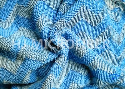 Китай Ткань Microfiber кучи закрутки типа Weave жаккарда для пусковых площадок Mop, тканей Microfiber продается