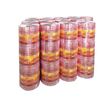 China Stock Food Tomato Sauce Packaging Fill Roll Bopp Cpp Laminated Material Ketchup Packaging Film for sale