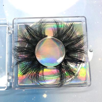 China Wholesale Packing Fluffy 25mm Real Natural And Soft High Quality Soft Mink Eyelash for sale