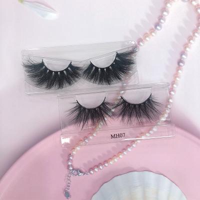 China Natural Soft Professional Siberian Mink Lashes Tray 3d 25mm Handmade Mink Eyelashes Vendor Lashes Lashes Cases for sale