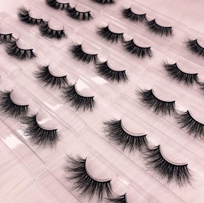 China Full Natural And Soft Strip Lashes Natural Looking 3d Mink Lashes Private Label Trendy Thin Strip Mink Lashes False Eyelashes Wholesale for sale