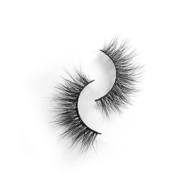 China Natural Soft Cross Style 25mm Design Fluffy Lashes Lash Handmade 3d Mink Eyelashes High Quality Hot for sale