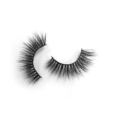 China visofree natural and soft eyelashes 25mm 6d mink eyelash private label mink eyelashes different for sale