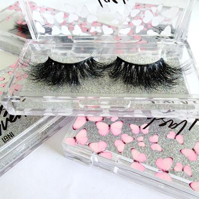 China New Natural Soft Faux Natural Top Book Of Highlights 100% Mink Fur Custom Private Label 3d Mink Eyelashes With Box Packing for sale