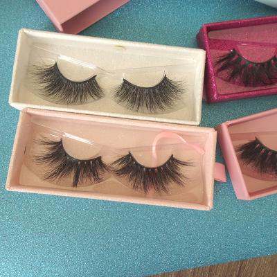 China Natural Soft Mink Lashes With Wick Customized Packaging Logo for sale