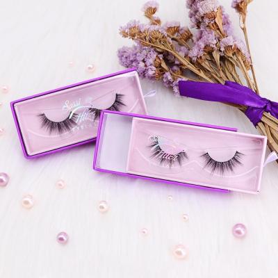 China Natural And Soft 3d Mink Lashes Wholesale Private Label Natural Eyelash Strips Eyelashes 100% Samples Real 3d Mink Eyelash for sale