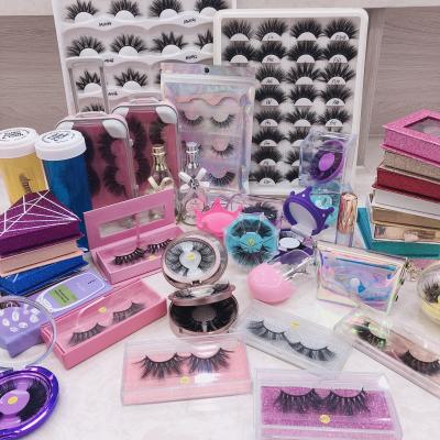 China Real Dramatic Fluffy Feather Mink Lashes Seller With Custom Packaging for sale