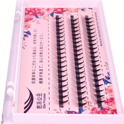 China Natural High Volume Low Speed ​​Long Fans Eyelash Extension Pre Made Fans for sale