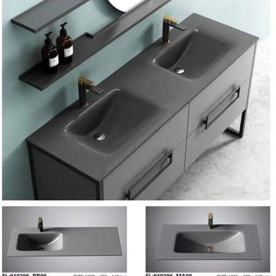 Китай Шкаф закалил стеклянный Countertop тщеты Bathroom стока формы воронки раковины латунный с раковиной продается