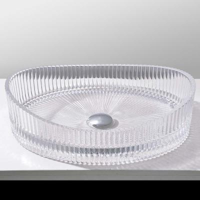 China Die Casting Glass Sink Bowl No Overflow Sophisticated And Trendy for sale