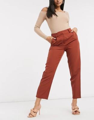 China Anti-Wrinkle Lady Fashion Tailored Pants Stretch-Back High Waist Pants Casual Pants for sale