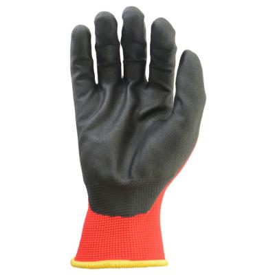 China 13G Knitted Polyester Coating Foam Nitrile Anti-Slip Palm Coated Safety Working Working Gloves for sale