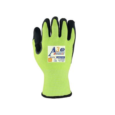 China EN388 Flexible Bulk Nitrile Coated Dipped Universal Light Duty Construction Safety Gloves Gardening Working Guantes for sale