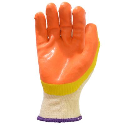 China Anti Slip Anti Slip Gloves 10g Double Layer Latex Coated Wholesale Safety Working Gloves Diving Gloves for sale