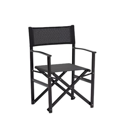 China Aluminum Wicker Outdoor Terrace Garden Furniture Wicker Water Proof Leisure Teak Modern Luxury Design Dining Chair for sale