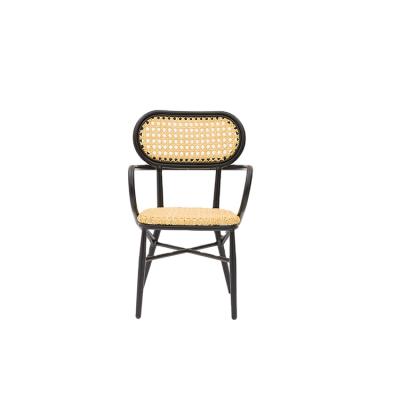 China 2021 Water Proof Practical Design Aluminum Woven Rattan Chair Factory Direct Sales Price for sale