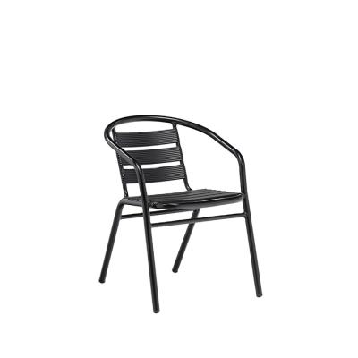 China Aluminum Chair Outdoor Compact Aluminum French Bistros Water Proof Light Weight Aluminum Chair for sale