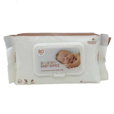 China Cleaning Customized No Alcohol Wet Disposable Baby Wet Cloth Customized for sale