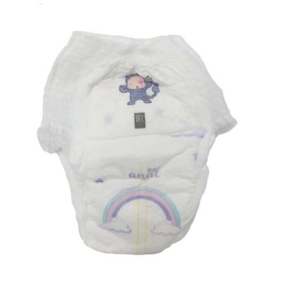 China Wholesale Printed Baby Soft Breathable Disposable Diaper Pull In Pants for sale