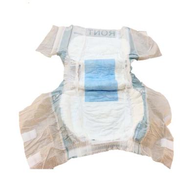 China OEM Printed Disposable Soft Breathable Adult Diaper With High Absorbency for sale