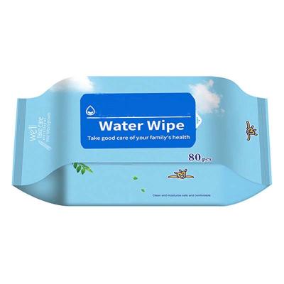 China Baby Skin Cleaning Organic Disposable Baby Wet Tissue , Soft Wet Tissue For Baby Use for sale