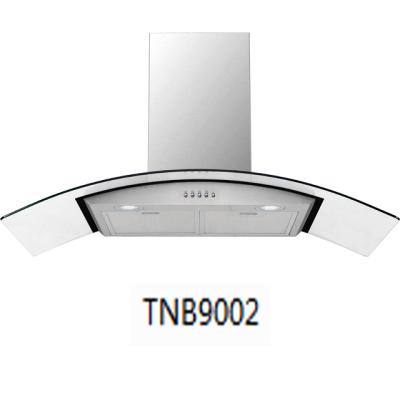 China Matte Black Exported Hotel 700mm Commercial Cooking Range Auto Hood for sale