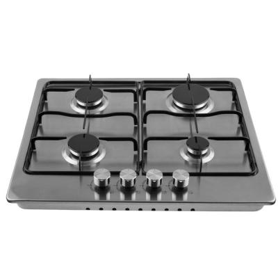 China New household style 90cm cookertop 4 burners gas stove part recessed black tempered glass gas stove cooker hob for sale