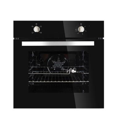 China High quality household Ufaun tempered glass double oven 67L with safety device rotisserie built oven for sale