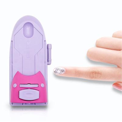 China Hot Selling Portable Machine Nail Polish Painting Board DIY Oil Manicure Tools Nail Printer for sale