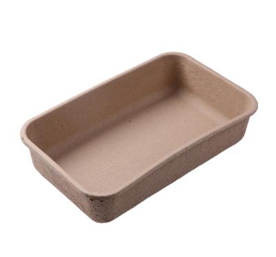 China Agucultural Custom Pets Products Molded Paper Pulp Dog Bowl Feeder for sale