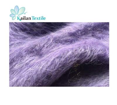 China 1/11NM Fancy Yarn 72% Mohair High Proportion Anti-Static Mohair Blended Yarn Blending Yarn for sale