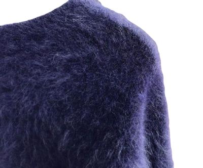 China Factory price 72% antistatic cheap durable mohair woolen fancy yarn knitting for clothes for sale