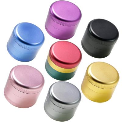 China Hot Selling 4 Pieces Metal grinder Aluminum alloy Tobacco Spice Herb Grinder Herb Tobacco Grinders Smoking Accessories zu verkaufen