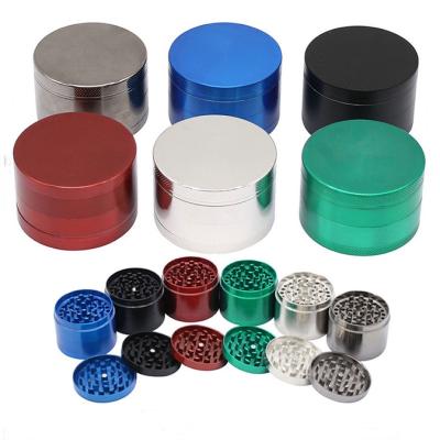 China Customized Logo Zinc Alloy Metal 4 Layers Herb Grinder Smoking Accessories tobacco grinder wholesale zu verkaufen