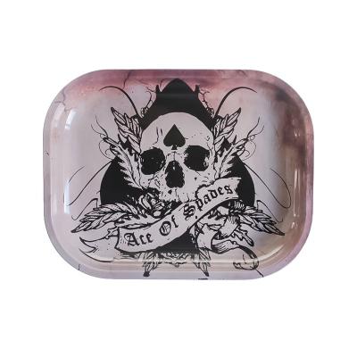 Cina Small Tray Tobacco Popular Design Hot Selling Quality Smoke Tin Herb Trays Rolling Custom Tray set in vendita