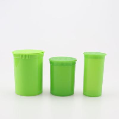 Κίνα POP TOP Vial Bottle Plastic Dram Pop Top Lids Squeeze Jars Custom color sweet bottle προς πώληση